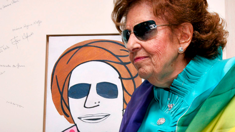 A educadora Dorina Nowill, em uma imagem de arquivo. DIVULGAÇÃO FUNDAÇÃO DORINA NOWILL